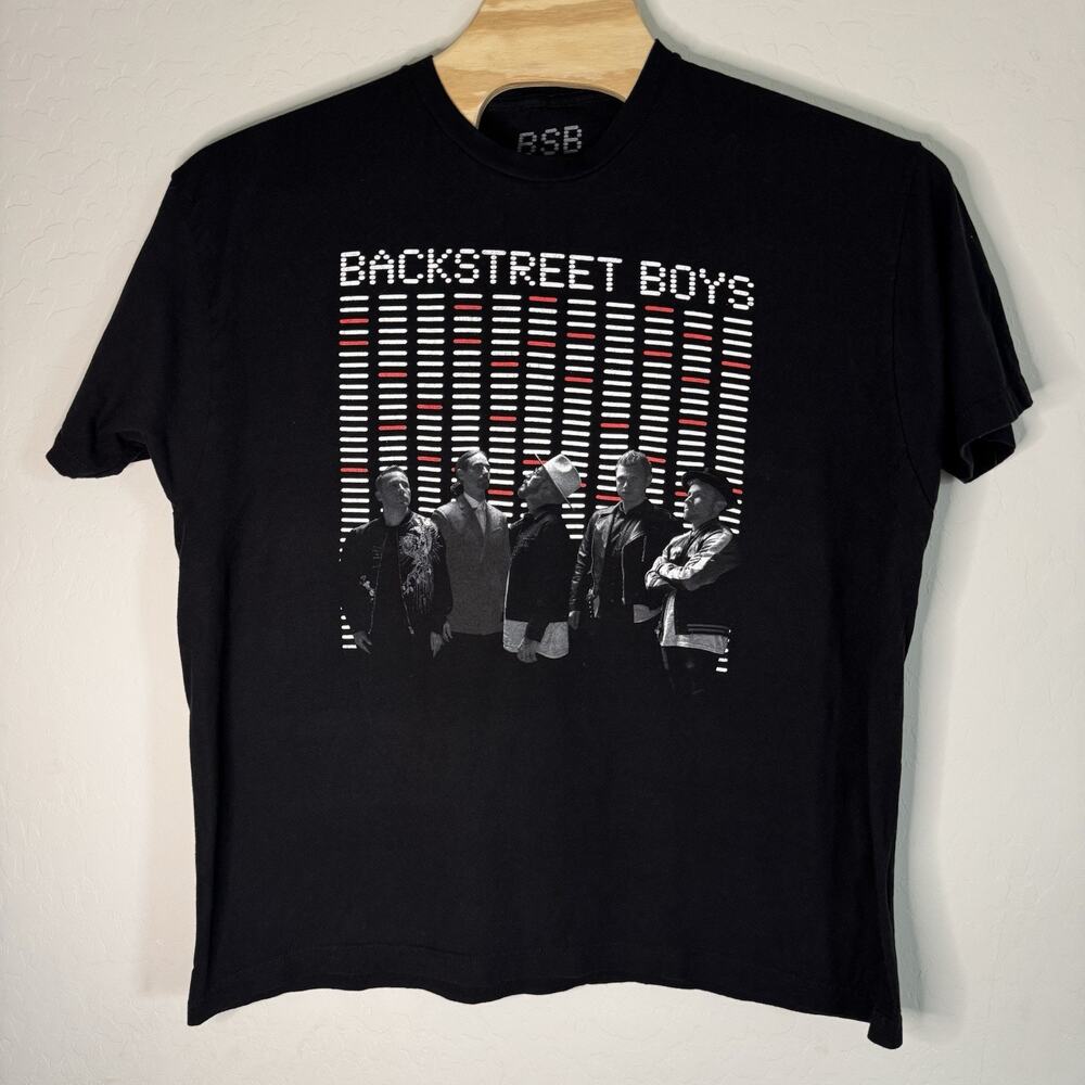 Backstreet Boys BSB DNA World Tour 2022 Concert T-Shirt 3XL Double Sided Tee